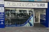 Outside the Trim Clothes Care shop